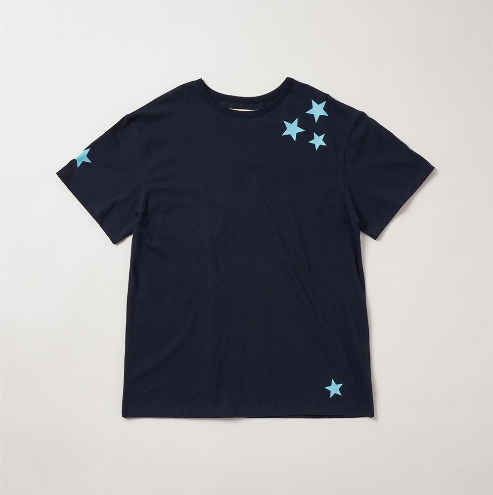 [PLZPROJECT]BORN TO RUN T - SHIRT, NAVY