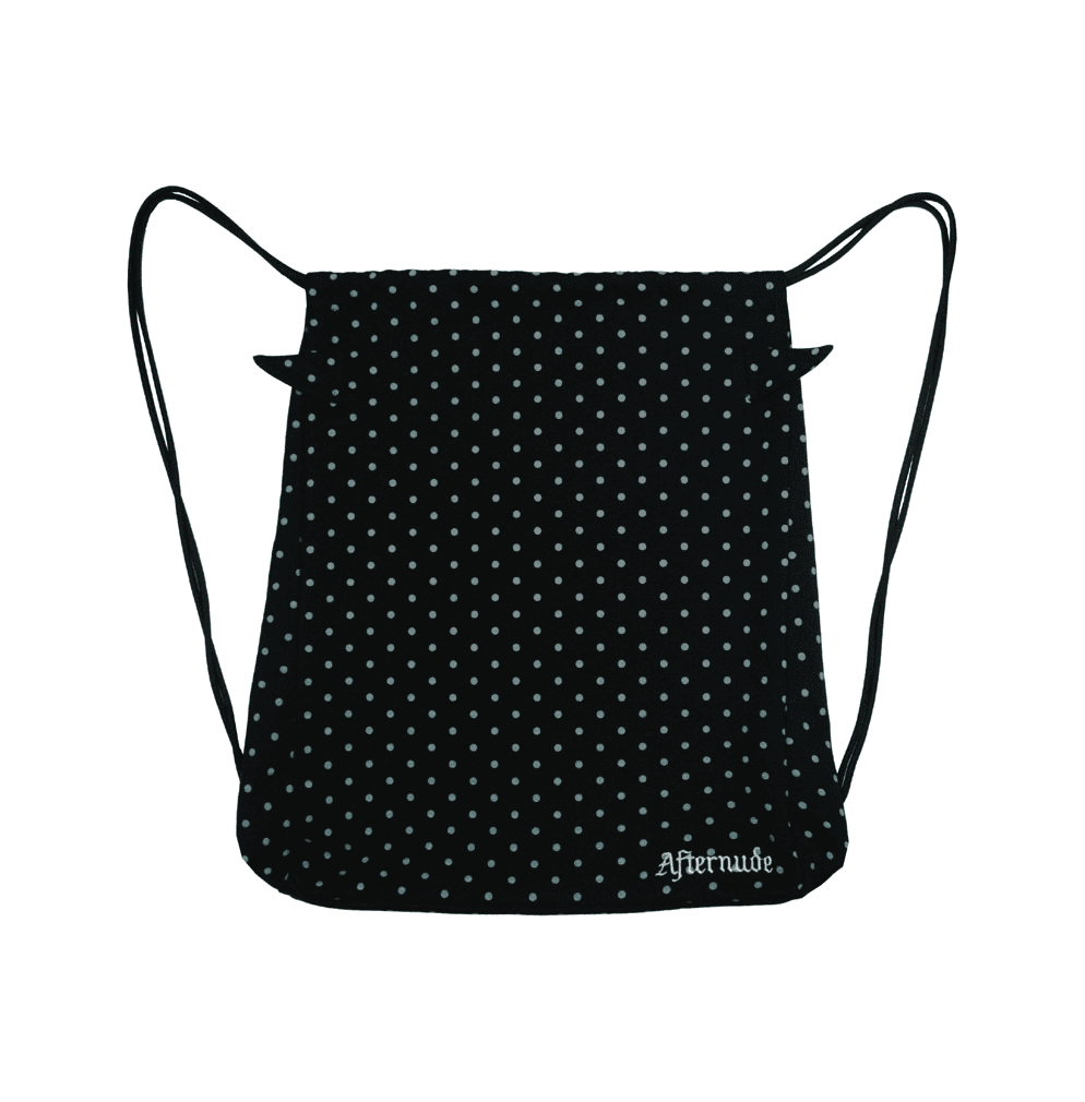 [AFTERNUDE] [유튜버 PICK] AFTER DOT GYM SACK (BLACK)