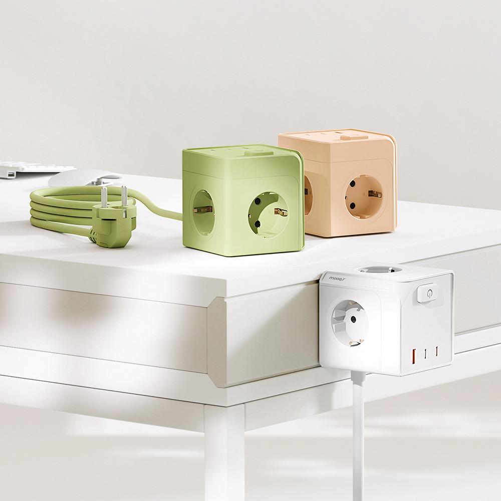 더큐브 마그넷 멀티탭