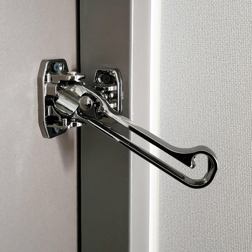 현관문 안전 잠금장치 이중 현관 스토퍼 안전걸이 빗장쇠탱크