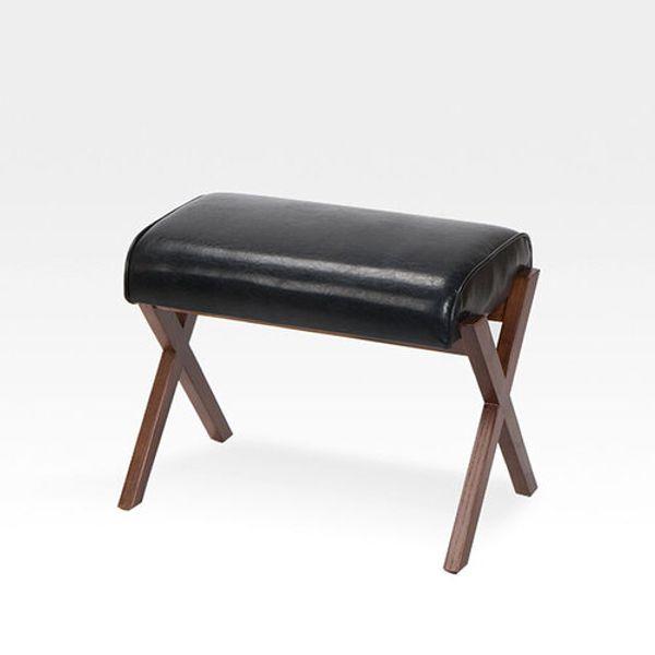 MC672 원목 가죽방석 스툴의자