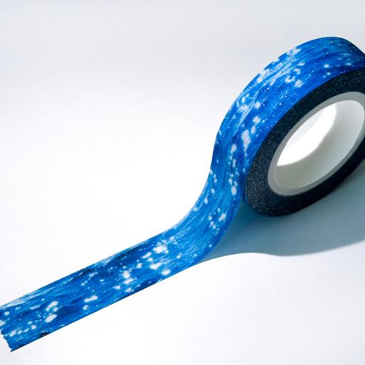 반짝 코발트 마스킹테이프