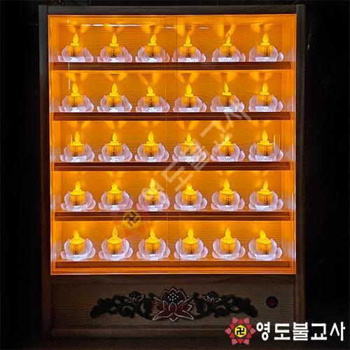 핑크연꽃전기초인등(30등)
