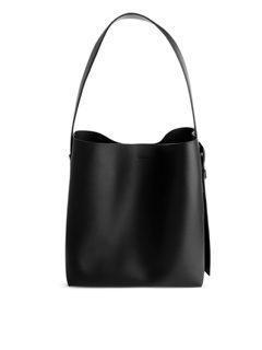 리지드 레더 토트백