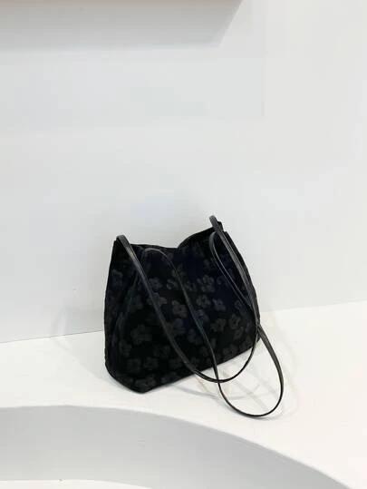 꽃 자카르 무늬 숄더백