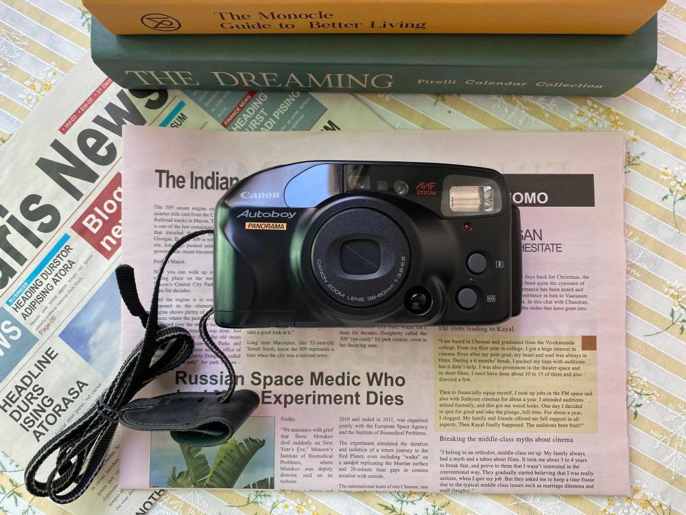 [중고]캐논 뉴오토보이 (오토보이 줌3)