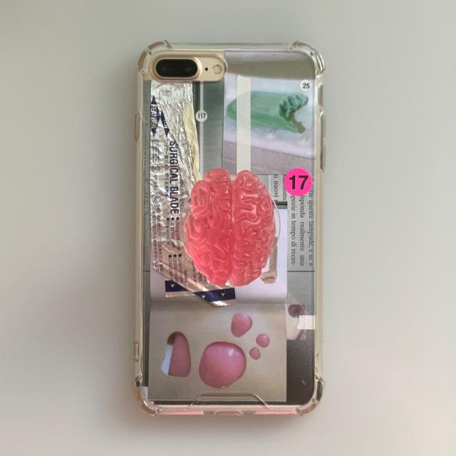 brain griptok (jelly pink)