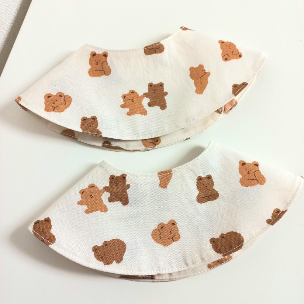 (안쪽 방수원단) 곰돌이 심장사상충 케이프 그루밍또또 고양이 강아지 스카프 케이프