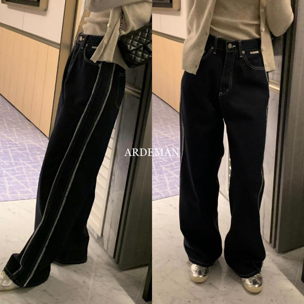 소량세일-(쿠폰/당일) pyt 프리티영띵 포스터 생지 라인 데님(논페이드)