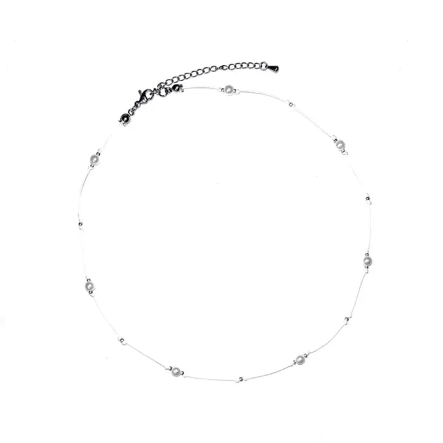 [키쿄제작] 2color pearl choker