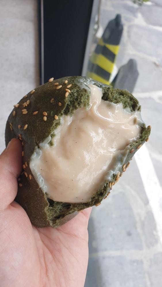 비건 바닐라&두유크림빵/비건크림빵/비건쌀빵/아토피우리아이간식/부모님간식/임산부간식/다이어터간식/무첨가제 비건빵/소화가 잘되는빵/ 코코넛오일빵