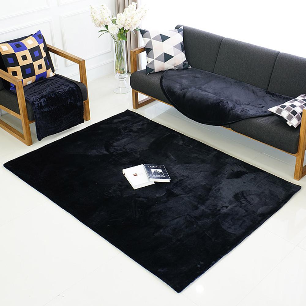 [바이데코] 모던심플 블랙 러그/카페트