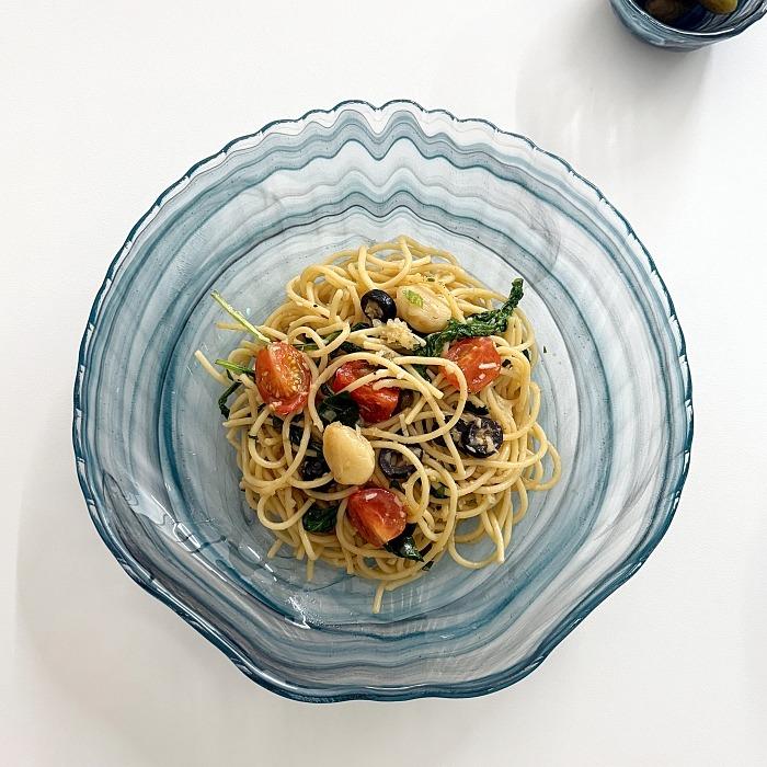 [아르다캠] 가리비 접시 26cm 그린