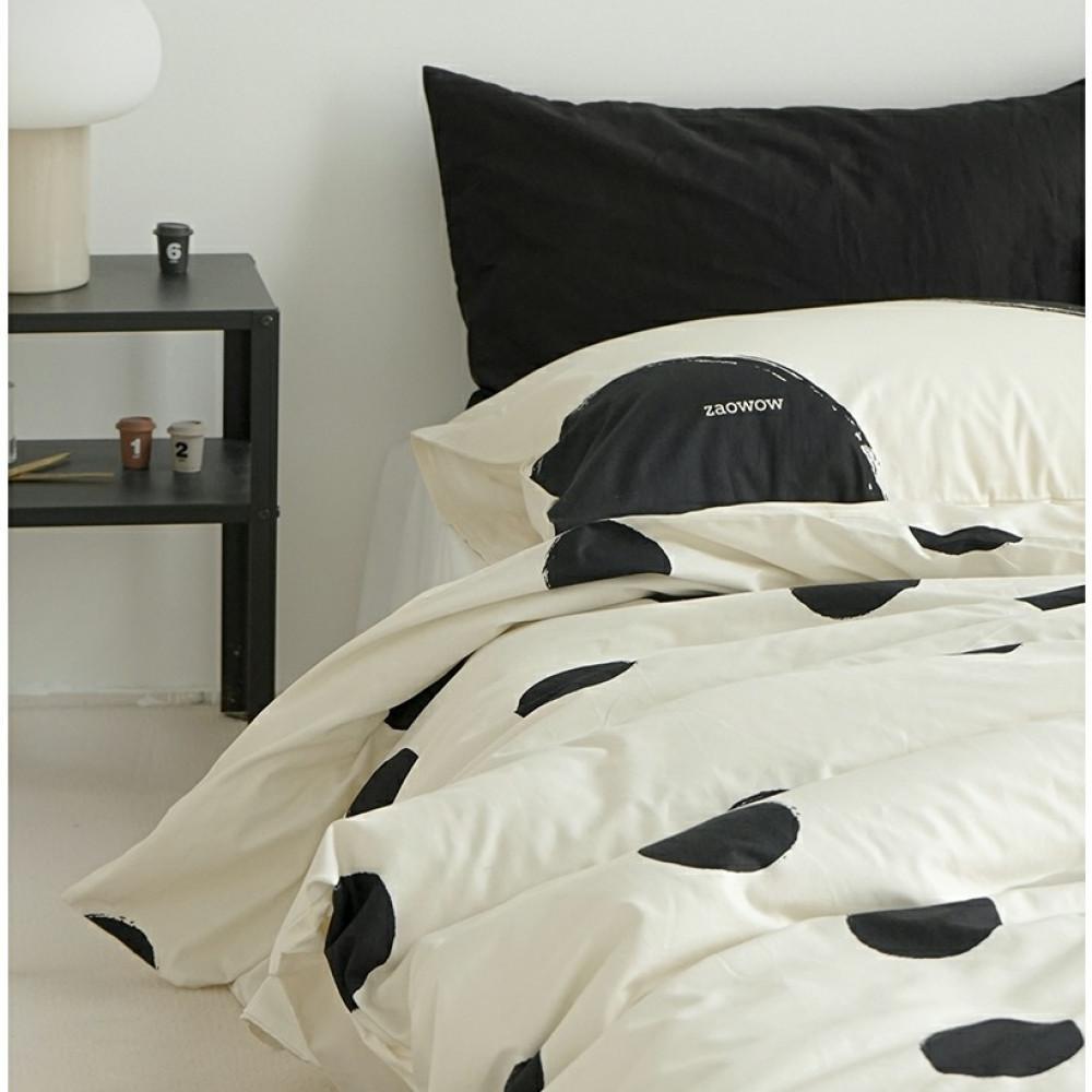 4SET 침대 이불 세트 베개 시트 커버 감성숙소 인테리어 소품