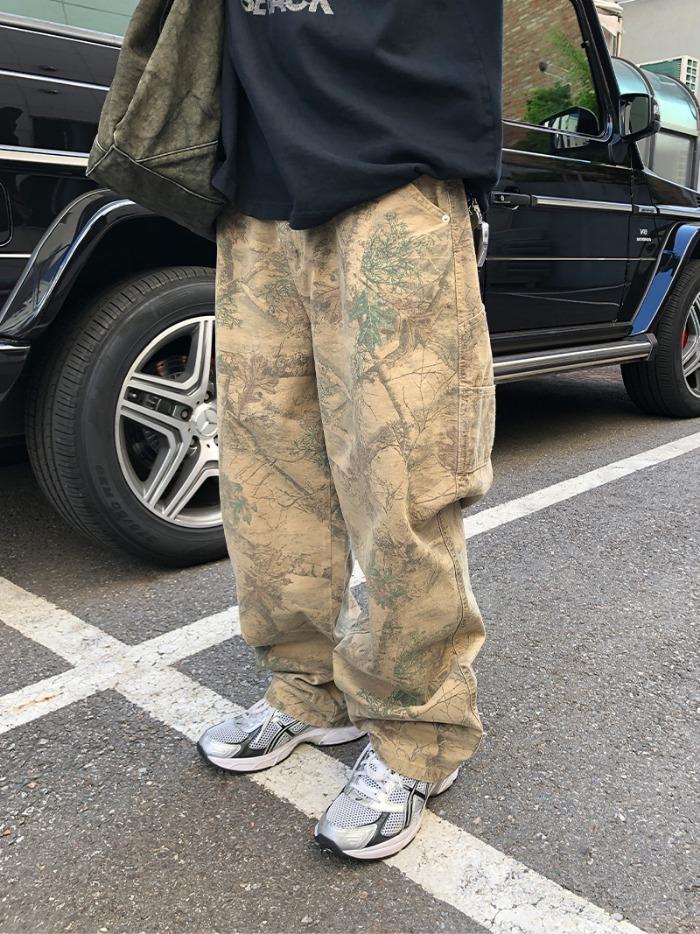 [구디션추천/문의폭주/유니섹스] Real tree carpenter pants