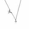 ribbon spark balletcore necklace <3 리본스파크 발레코어 써지컬스틸 목걸이