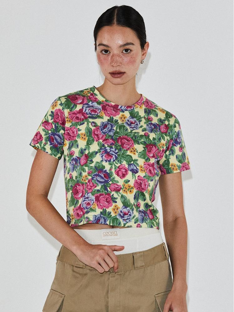 ROSY GIRL TOP/YELLOW