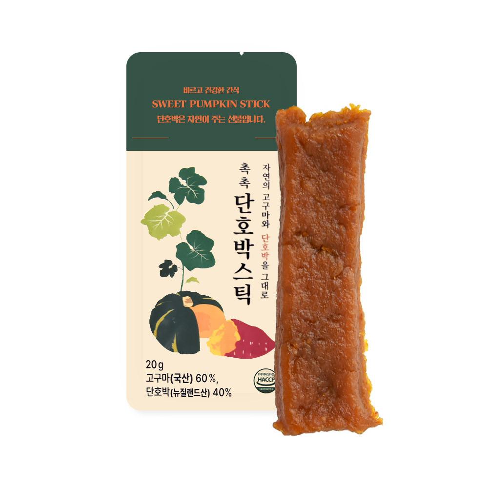 촉촉 단호박 스틱 꿀 고구마 말랭이 10개 [원산지:고구마(국산) 60%, 단호박(뉴질랜드산) 40%]
