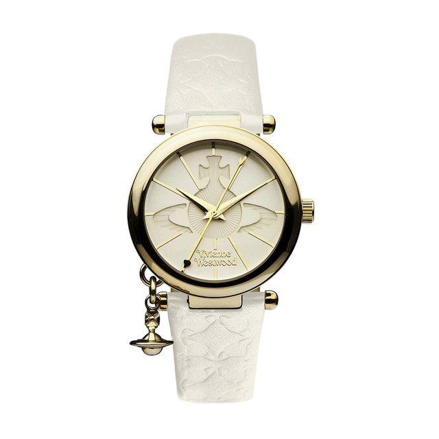 비비안웨스트우드 VV006WHWH 가죽밴드 여성시계