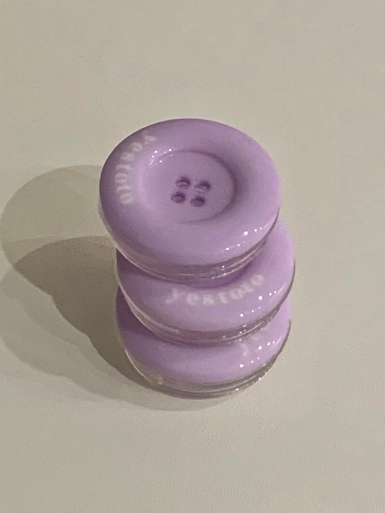 [B grade] 628 pale purple buttontok