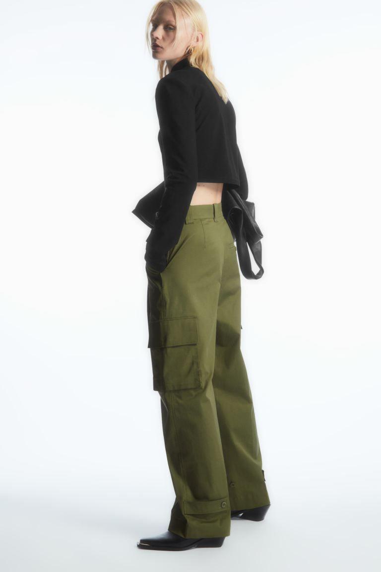 카고 바지 WIDE-LEG CARGO TROUSERS 1169222001
