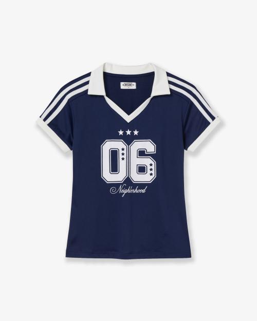 COLLAR JERSEY [NAVY]