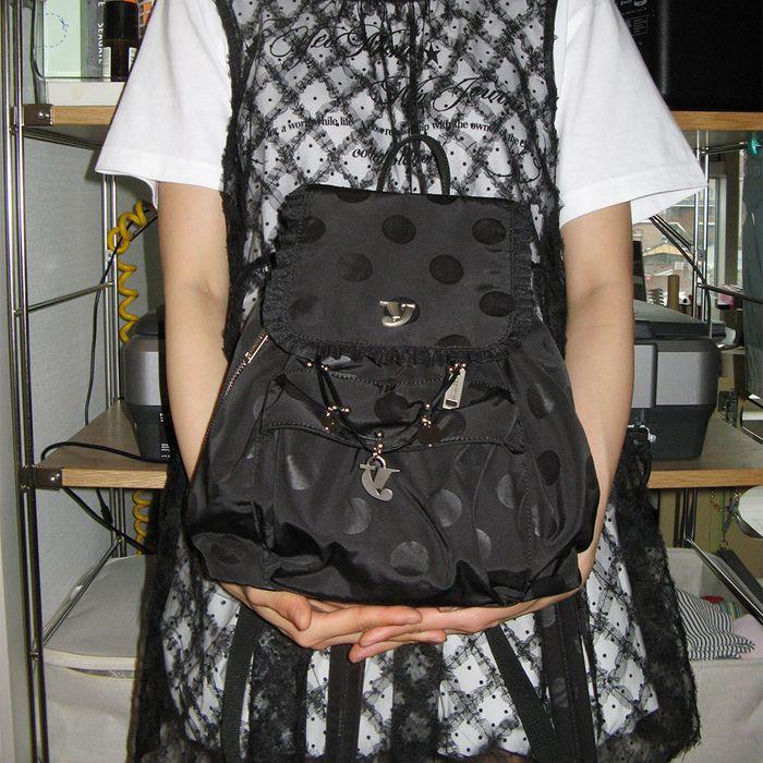 [29EDITION] mini day backpack (black dot)