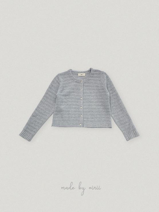 오이니 [o,rosy] coco tweed cardigan - 3color