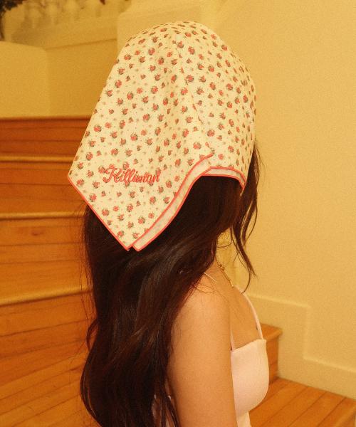 Coastal Rose Scarf - Coral Pink