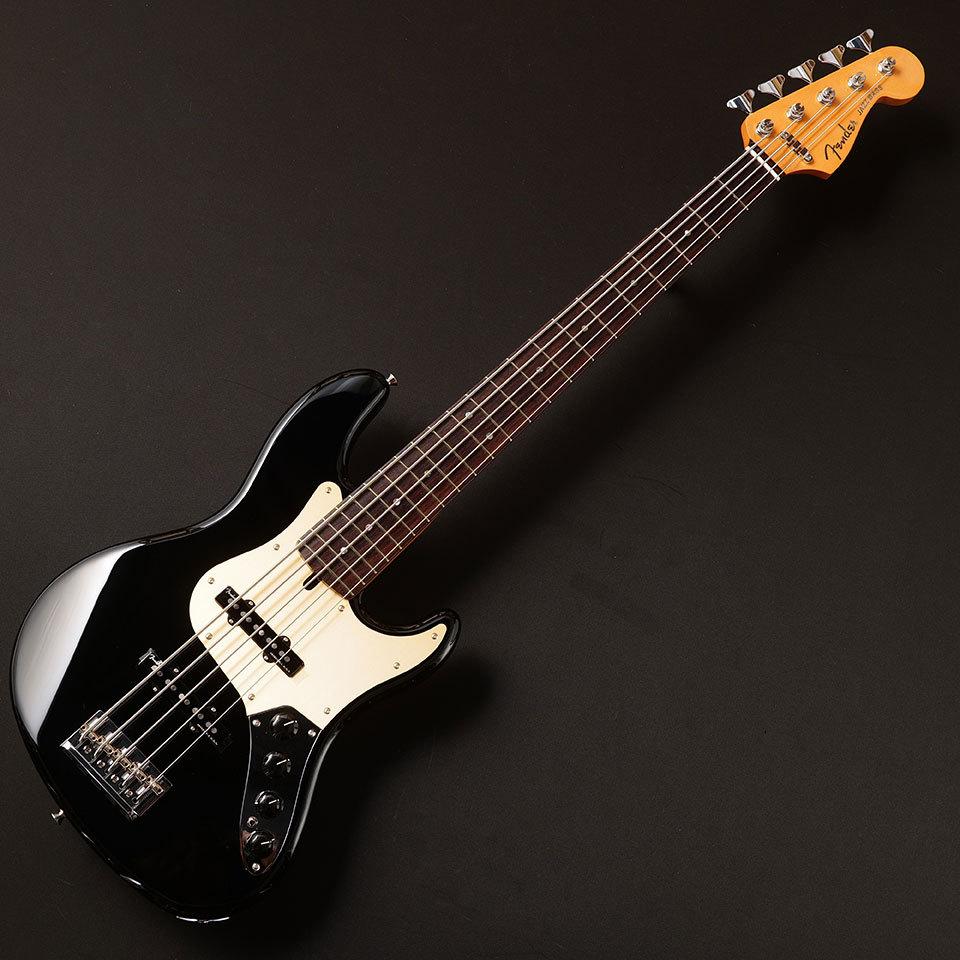 Fender DELUXE JAZZ BASS V KAZUKI ARAI EDITION (Black) 【king Gnu 新井和輝 ベース】【在庫あり】
