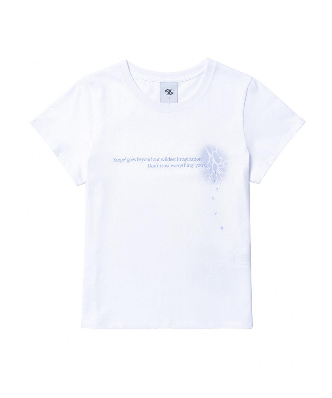 EYEWITHNESS T-SHIRT WHITE_0size