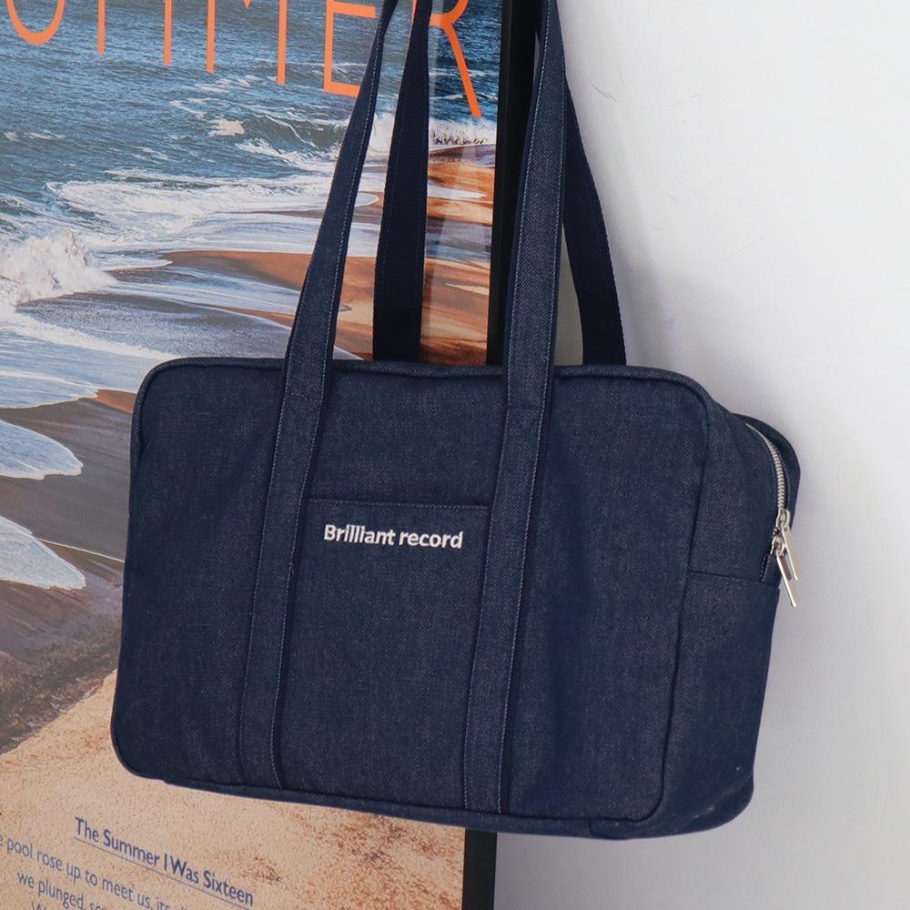 [2차 재입고]Denim Bostonbag