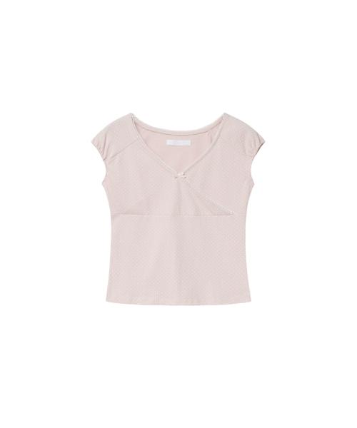BABY DOT TOP [SOFTY PINK]
