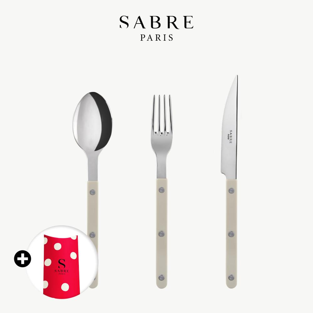 [사브르] 비스트로 커트러리 샤이니 디너 선물세트