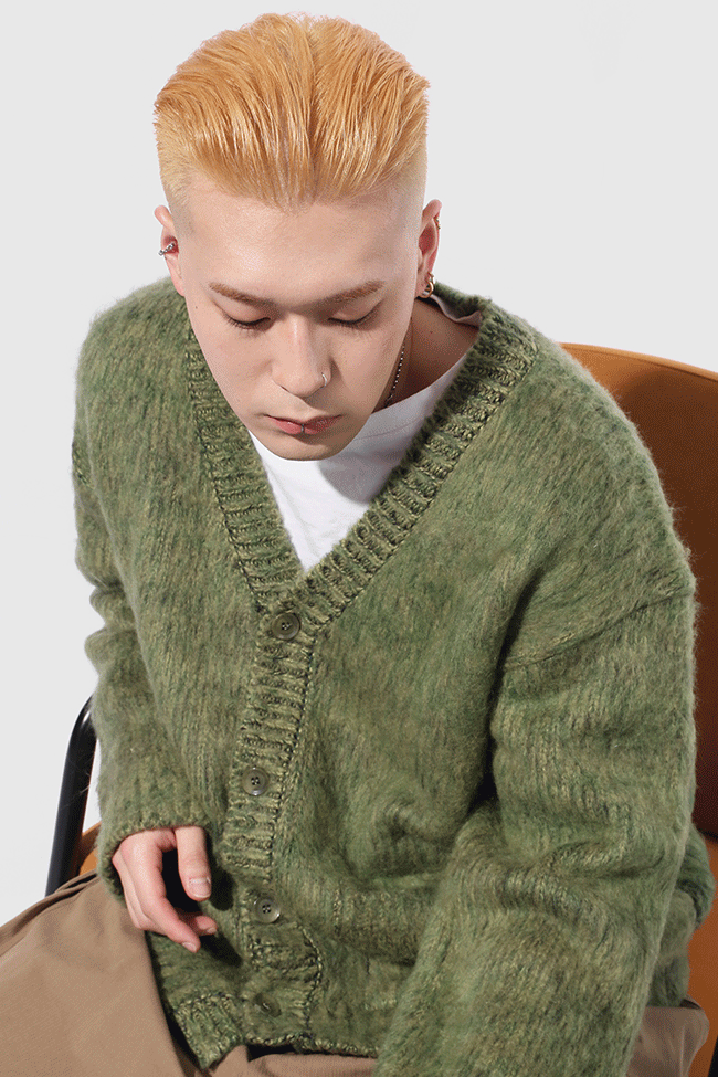 Brush Color Cardigan [4color]