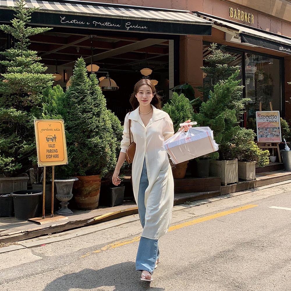 시드니 셔츠 원피스