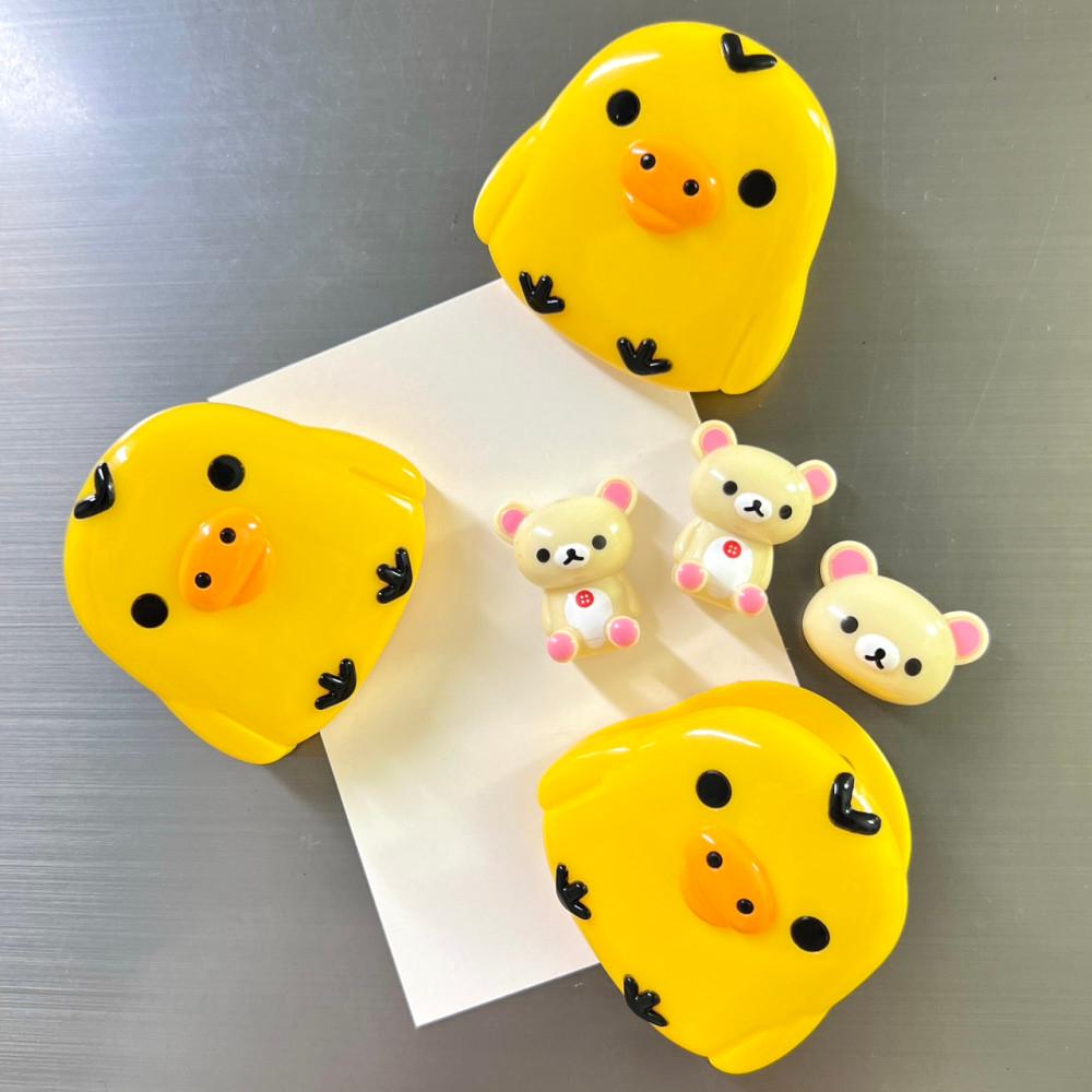 [Rilakkuma] 리락쿠마 키로이토리 병아리 고전 집게형 마그넷 1pcs