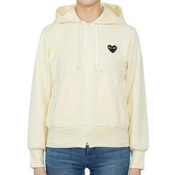 [꼼데가르송] 블랙하트와펜 AZ T253 051 3  후드 집업 가디건