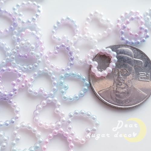 오로라믹스 하트진주(15개)