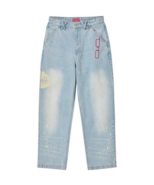NYGD DENIM PANTS LIGHT BLUE