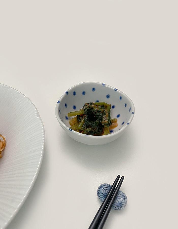 Blue Dot Sauce Bowl