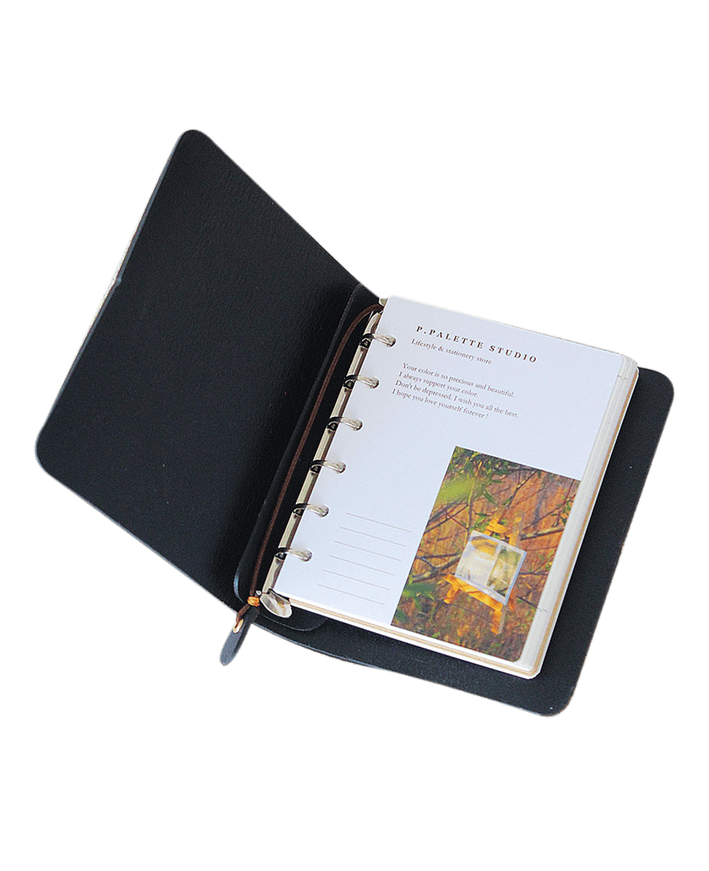 Mini black diary