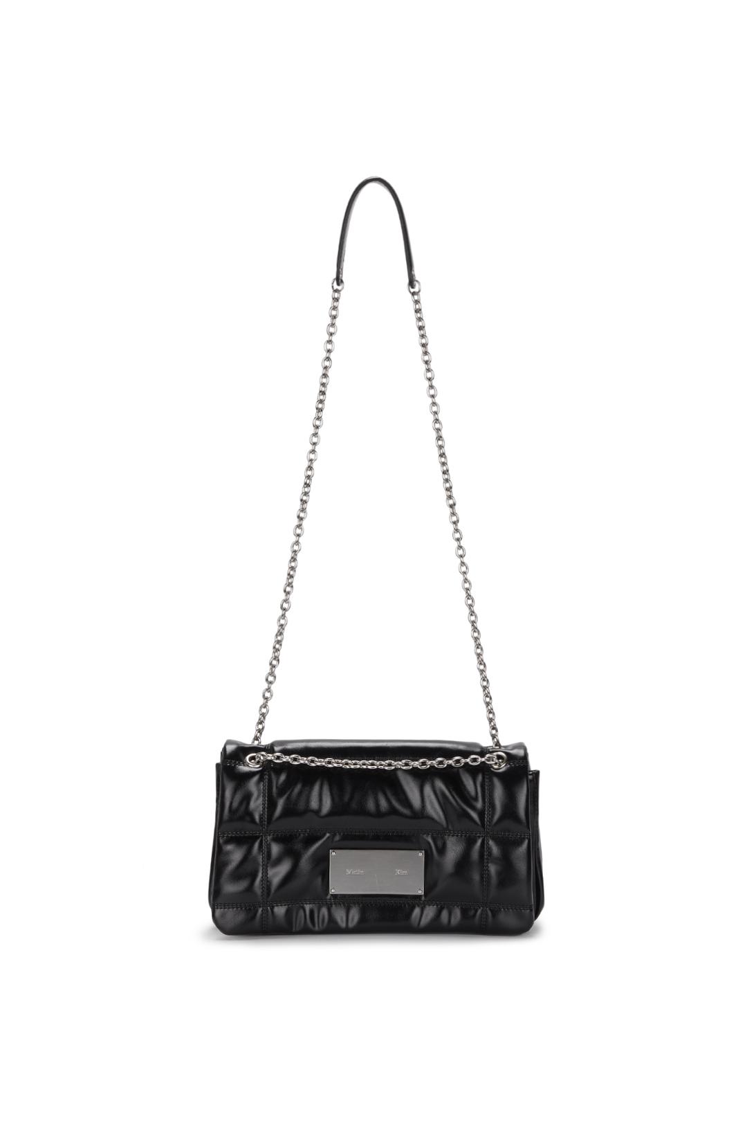 CLASSIC CHAIN QUILTING BAG IN BLACK