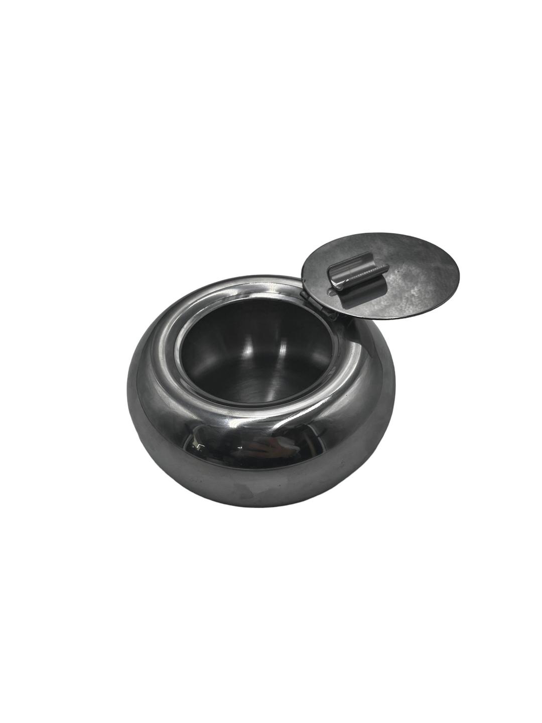 stainless ashtray