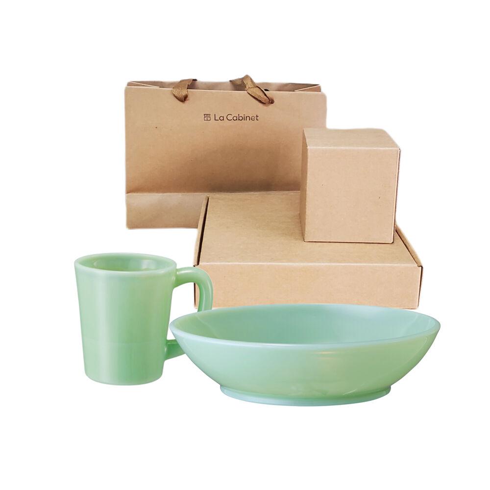 머그+디쉬19cm 제다이트그린 기프트박스