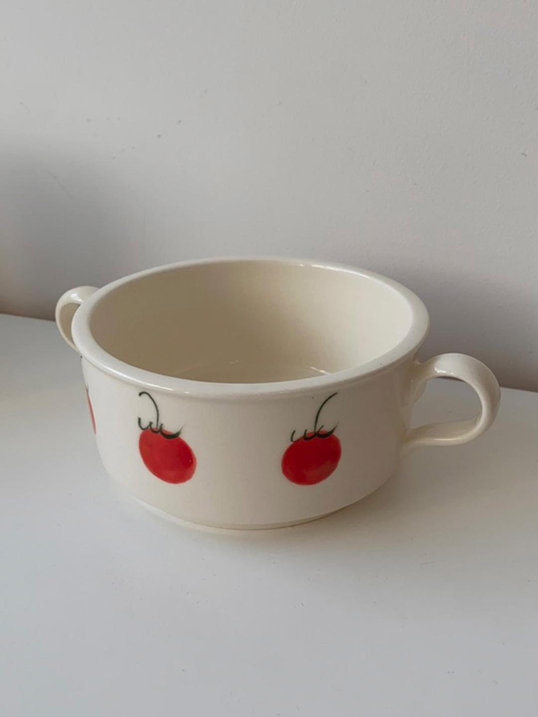 [도자자기] Tomato Soup Mugcup