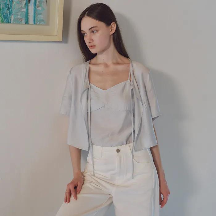 [7/24예약배송]Silky Top Set_2colors