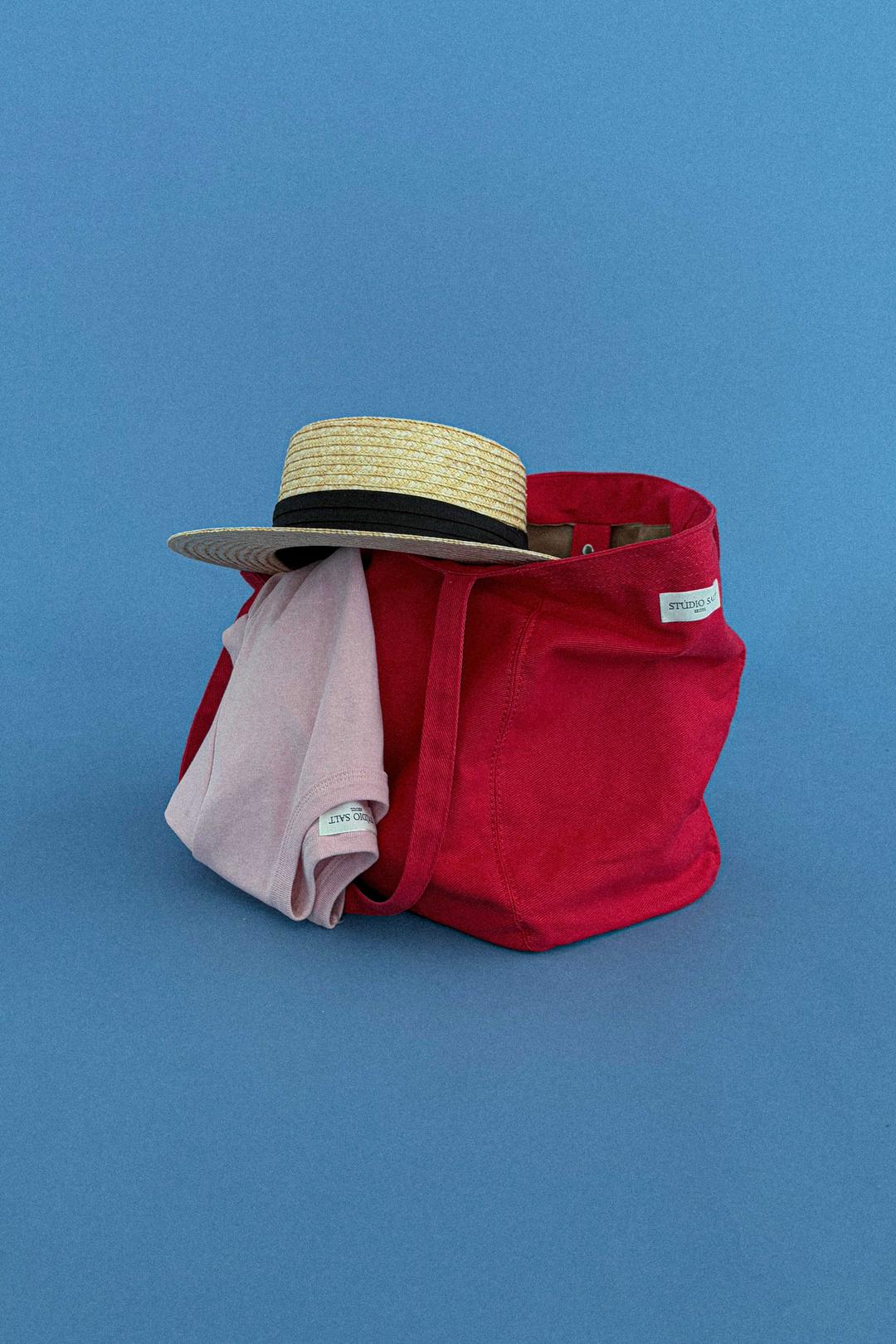 [25 SUMMER][SALT Label] CARRY COTTON SHOPPER BAG