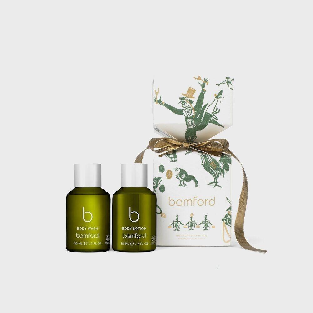 [뱀포드] 제라늄 미니 기프트 (바디 워시 & 로션 세트)  2x50ML