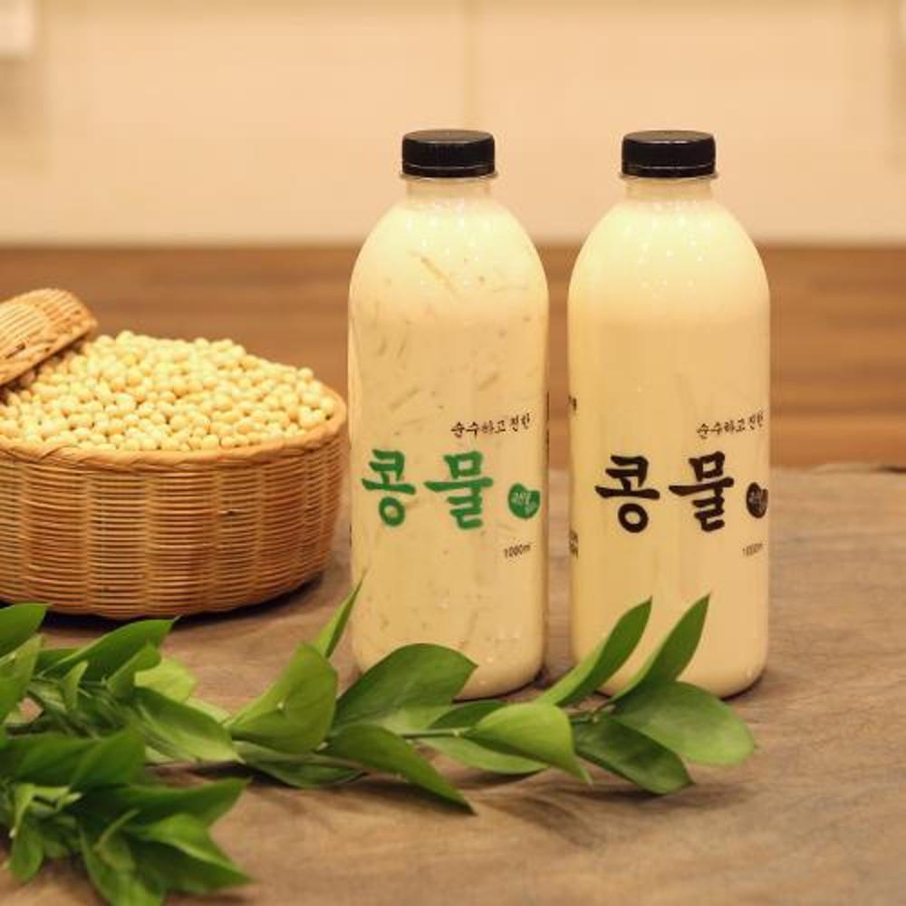 국산 콩물 우뭇콩물 콩국수 콩국 우뭇가사리 콩두유 서리태